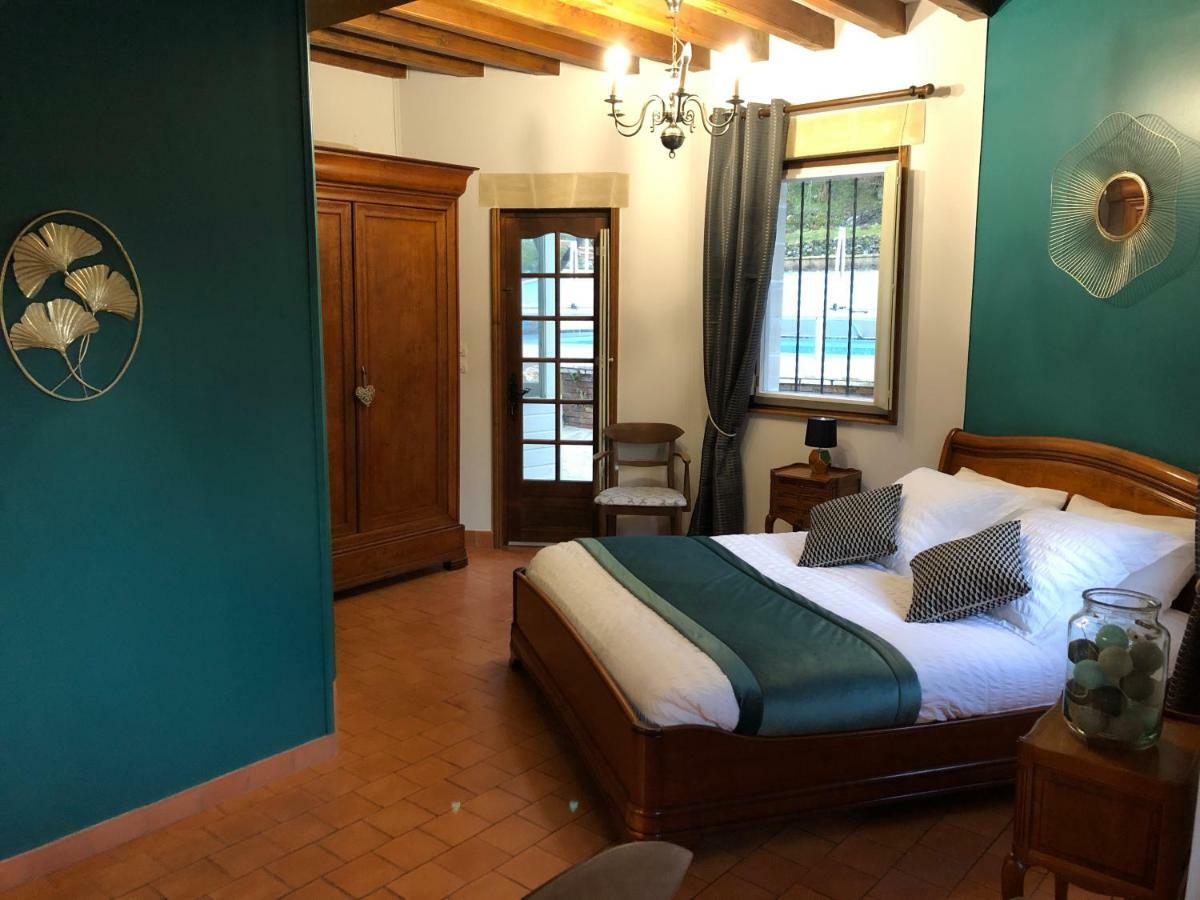 Le Prieure Des Fontaines Hotell Les Preaux Eksteriør bilde